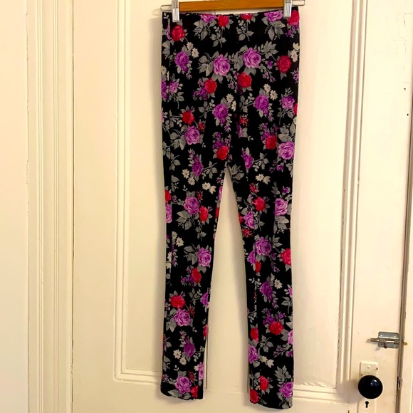 Super soft brilliant flowered leggings - Picture 1 of 7